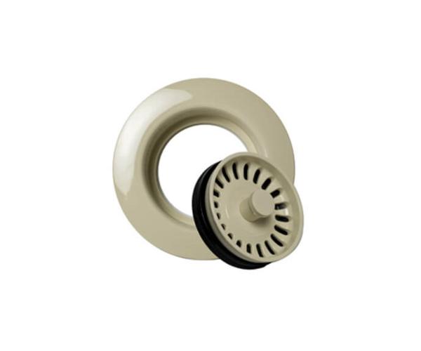 Mountain Plumbing - Plastic Molded Waste Disposer Trim Collar with Matching Stopper