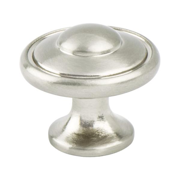 Berenson - Euro Traditions Brushed Nickel Knob