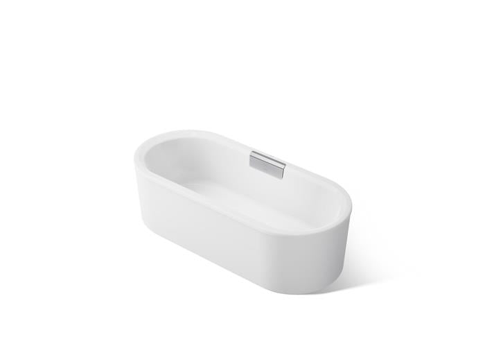 Kohler - Volute Oval 63 X 28-3/8 Inch Freestanding Bath With Shroud