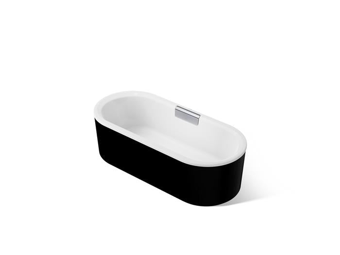 Kohler - Volute Oval 63 X 28-3/8 Inch Freestanding Bath With Shroud