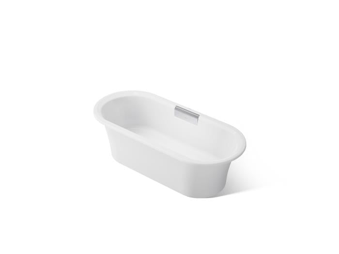 Kohler - Volute Oval 63 X 28-3/8 Inch Freestanding Bath With Base
