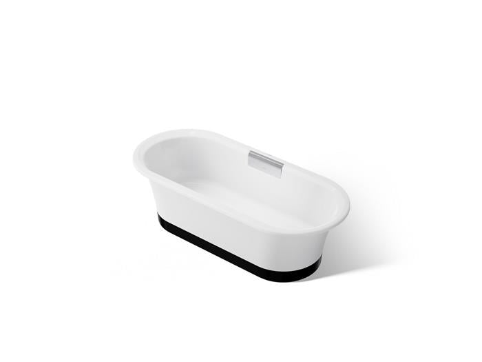 Kohler - Volute Oval 63 X 28-3/8 Inch Freestanding Bath With Base