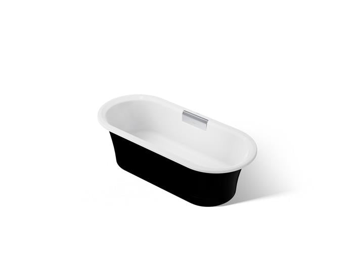 Kohler - Volute Oval 63 X 28-3/8 Inch Freestanding Bath With Base