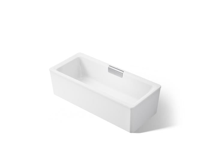 Kohler - Volute Rect 63 X 28-3/8 Inch Freestanding Bath With Shroud