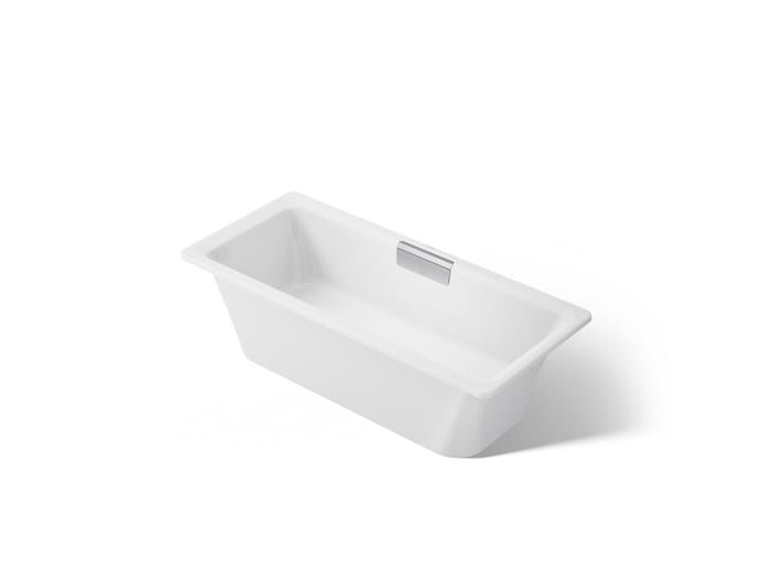 Kohler - Volute Rect 63 X 28-3/8 Inch Freestanding Bath With Base