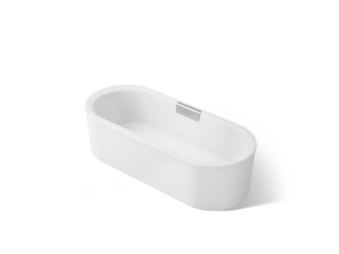 Kohler - Volute Oval 70-7/8X 30-3/8 Inch Freestanding Bath With Shroud