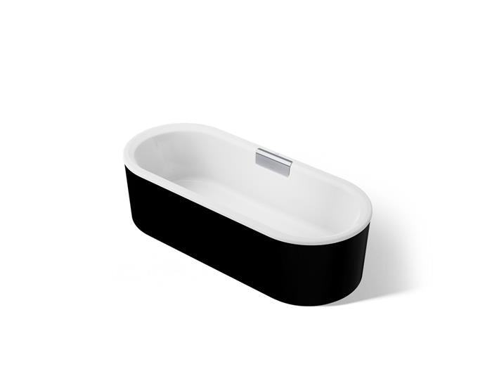 Kohler - Volute Oval 70-7/8 X 30-3/8 Inch Freestanding Bath With Shroud