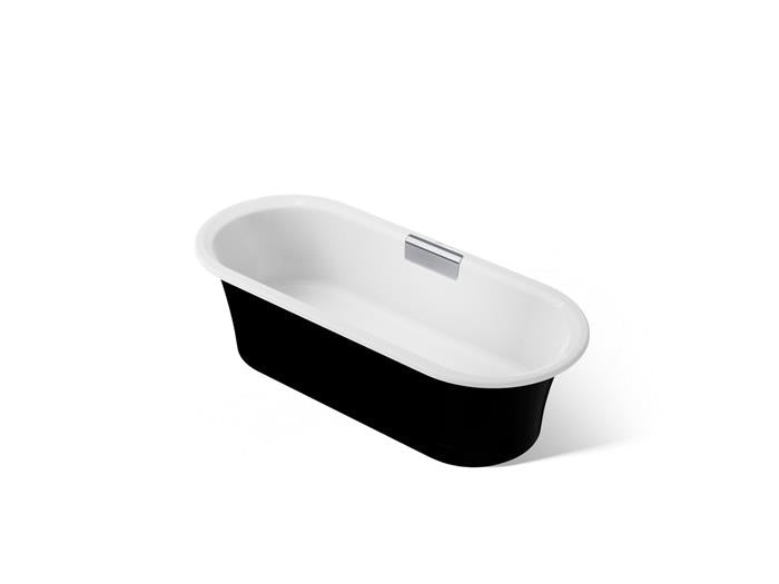 Kohler - Volute Oval 70-7/8 X 30-3/8 Inch Freestanding Bath With Base