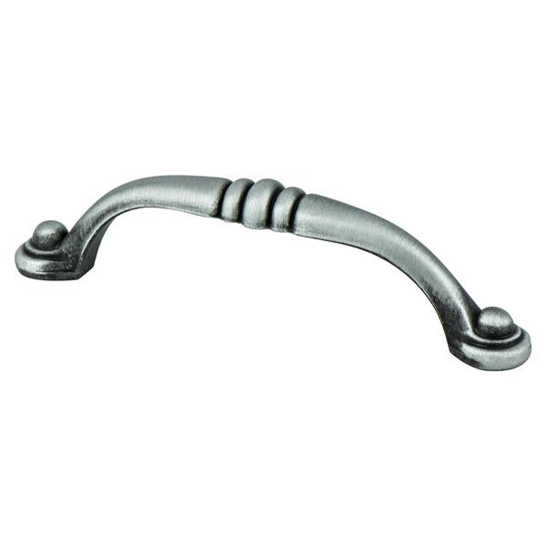Berenson - Euro Traditions 96mm CC Brushed Antique Pewter Pull