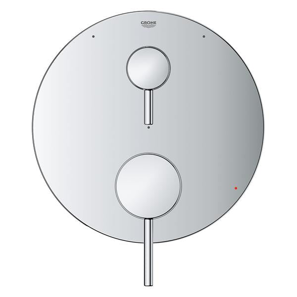 Grohe - Timeless Pressure Balance Valve Trim With 3-Way Diverter With Cartridge