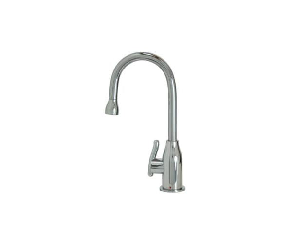 Mountain Plumbing - Hot Water Faucet with Modern Curved Body & Handle