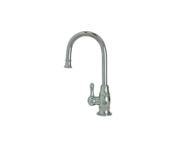 Mountain Plumbing - Hot Water Faucet with Traditional Curved Body & Curved Handle
