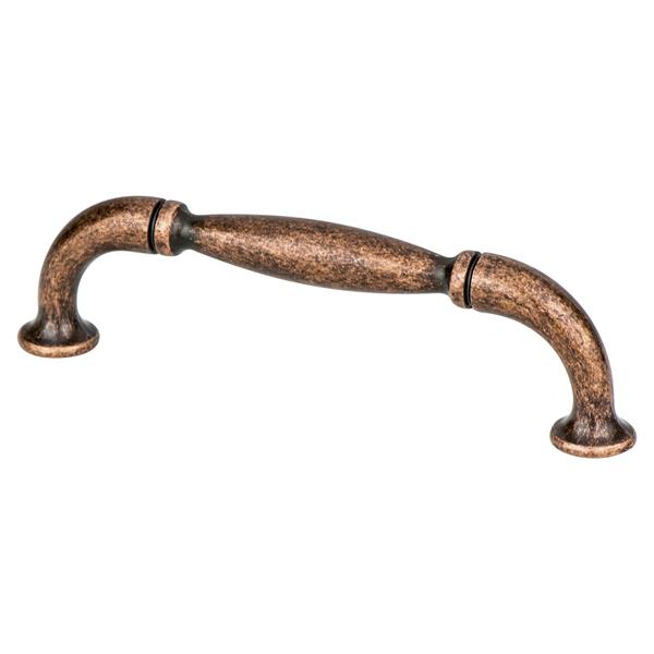 Berenson - Euro Rustica 96mm CC Rustic Copper Spindle Pull