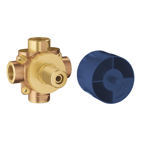 Grohe - 3-Way Diverter Rough-In Valve (Shared Functions)