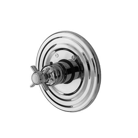 Newport Brass - Fairfield 3/4 Inch Round Thermostatic Trim Plate with Handle