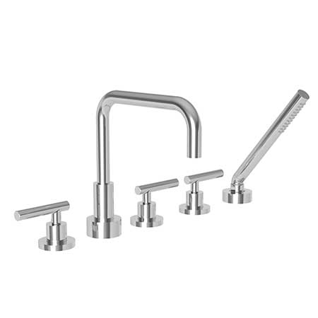 Newport Brass - East Square Roman Tub Faucet with Hand Shower