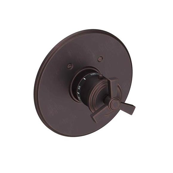 Newport Brass - Miro 3/4 Inch Round Thermostatic Trim Plate with Handle