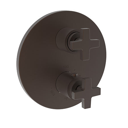 Newport Brass - Dorrance 1/2 Inch Round Thermostatic Trim Plate with Handle