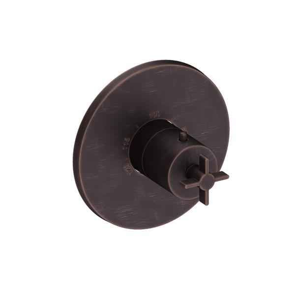 Newport Brass - 3/4 Inch Round Thermostatic Trim Plate With Handle