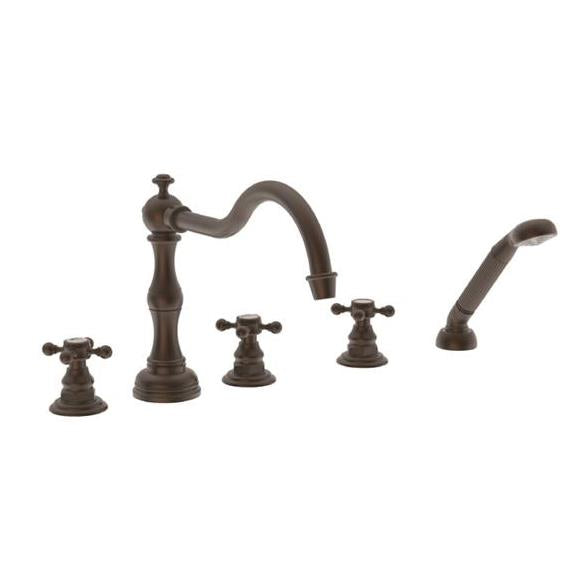 Newport Brass - Chesterfield Roman Tub Faucet with Hand Shower