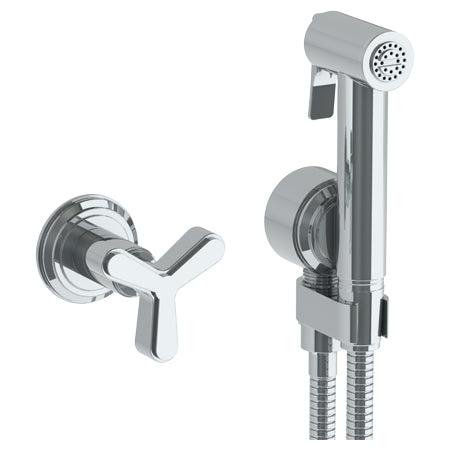 Watermark - Anika Wall Mounted Bidet Spray Set & Progressive Mixer With 49 Inch Hose