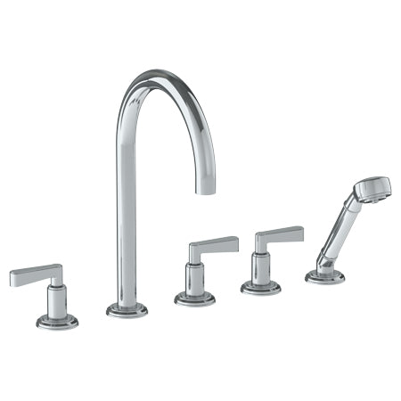 Watermark - Anika Deck Mounted 5 Hole Bath Set