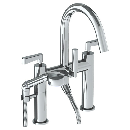 Watermark - Anika Deck Mounted Exposed Bath Set With Hand Shower