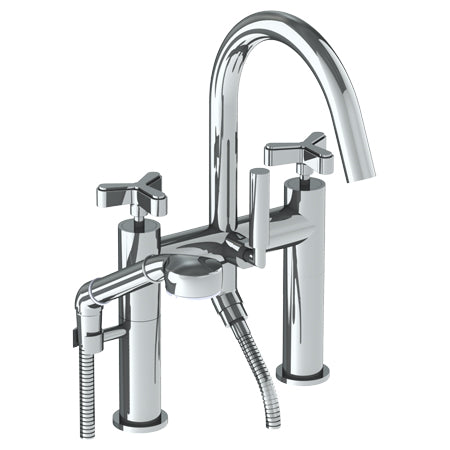 Watermark - Anika Deck Mounted Exposed Bath Set With Hand Shower