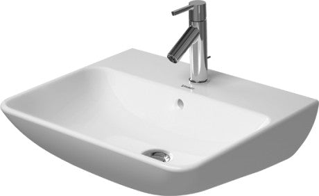 Duravit - ME by Starck 21 5/8" Rectangular Wall Mounted Sink in White
