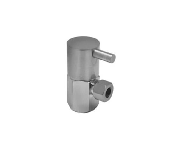 Mountain Plumbing - Contemporary Lever Handle with 1/4 Turn Ceramic Disc Cartridge Valve - Lead Free - Angle (1/2 Inch Female IPS)