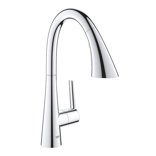 Grohe - Single-Handle Pull Down Triple Spray Bar Faucet 1.75 GPM