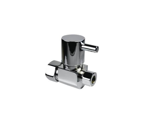 Mountain Plumbing - Contemporary Lever Handle with 1/4 Turn Ceramic Disc Cartridge Valve - Lead Free - Straight (1/2 Inch Compression)
