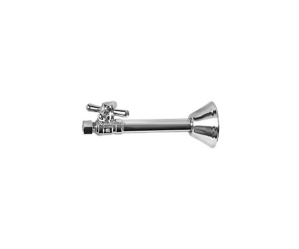 Mountain Plumbing - Brass Cross Handle with 1/4 Turn Ball Valve - Lead Free - Straight Sweat