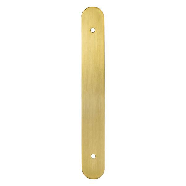 Berenson - Galloway 160mm CC Modern Brushed Gold Round Backplate