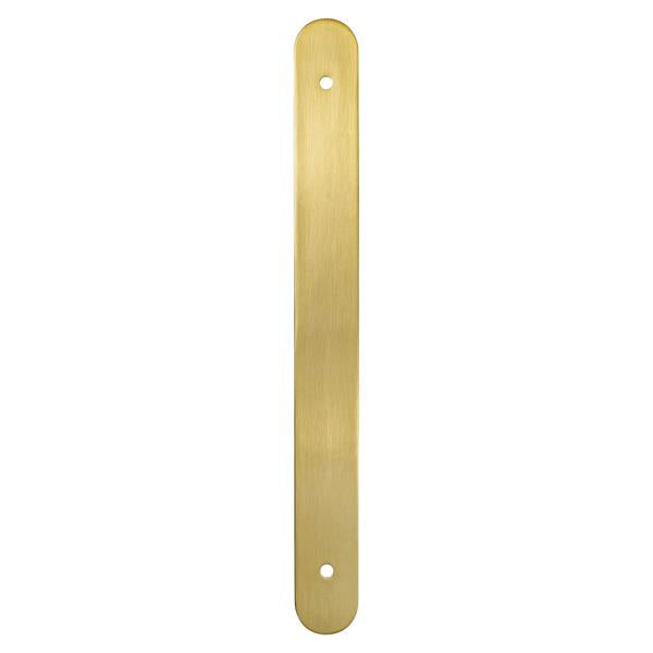 Berenson - Galloway 224mm CC Modern Brushed Gold Round Backplate