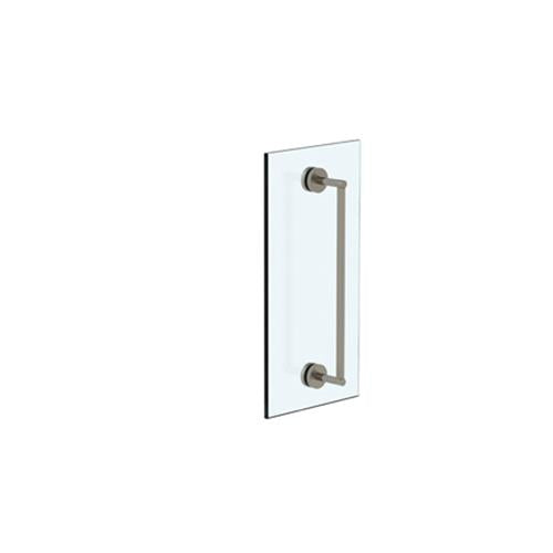 Watermark - Brooklyn 12 Inch shower door pull/ glass mount towel bar