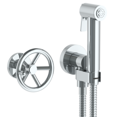 Watermark - Brooklyn Wall Mounted Bidet Spray Set & Progressive Mixer with 49 Inch Hose