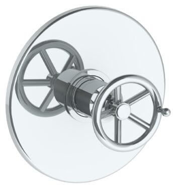 Watermark - Brooklyn Wall Mounted Thermostatic Shower Trim, 7 1/2 Inch dia.