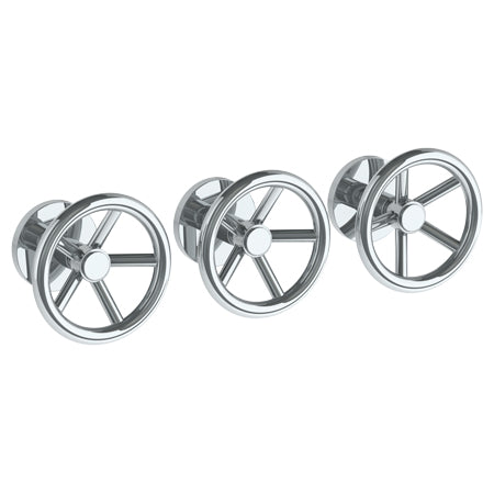 Watermark - Brooklyn Wall Mounted 3-Valve Shower Trim