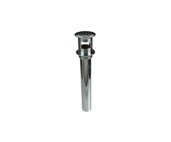 Mountain Plumbing - 20 Hole Brass Lavatory Grid Drain - 8 Inch Tailpiece with Overflow