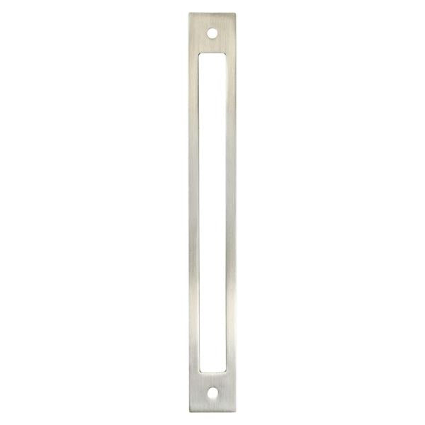 Berenson - Statler 224mm CC Brushed Nickel Cutout Backplate