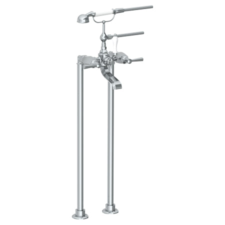 Watermark - Gramercy Floor Standing Bath Set With Hand Shower
