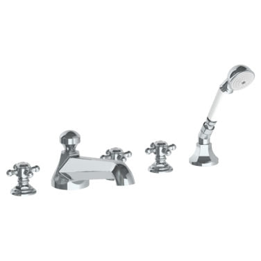 Watermark - Gramercy Deck Mounted 5 Hole Bath Set