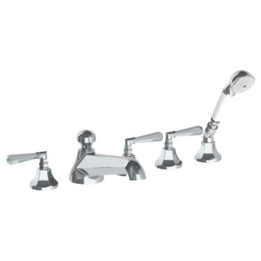 Watermark - Gramercy Deck Mounted 5 Hole Bath Set