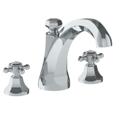 Watermark - Gramercy Deck Mounted 3 Hole Extended Bath Set