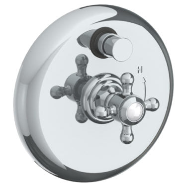 Watermark - Gramercy Wall Mounted Pressure Balance Shower Trim with Diverter, 7 1/2 Inch
