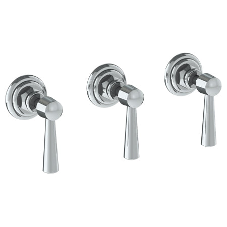 Watermark - Gramercy Wall Mounted 3-Valve Shower Trim