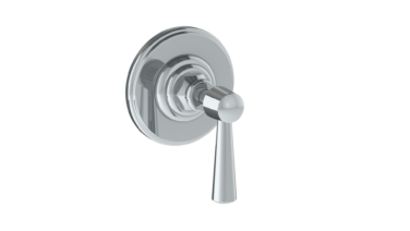 Watermark - Gramercy Wall Mounted Trim w/ Wall Plate, 3 1/2 Inch dia.