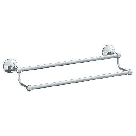 Watermark - York 18 Inch Wall Mounted Double Towel Bar