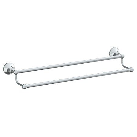 Watermark - York 24 Inch Wall Mounted Double Towel Bar